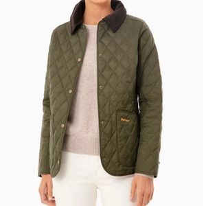 BARBOUR NAVY QUILTED JACKET